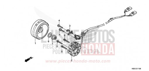 GENERATRICE CRF150RBJ de 2018